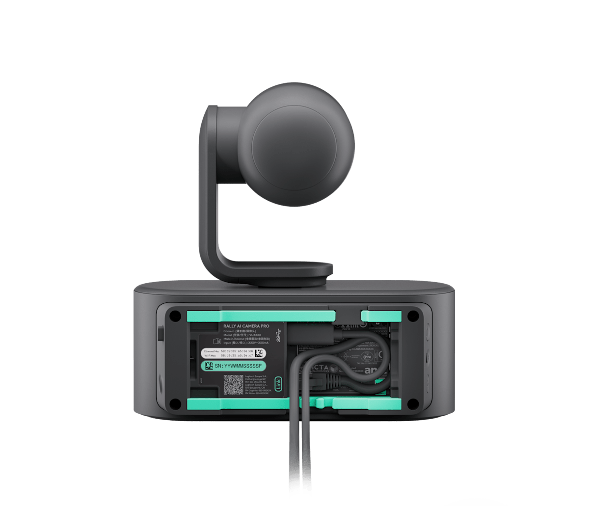 Logitech Rally AI Camera Pro PTZ Conference Camera 960-001767 - Graphite atomoffice