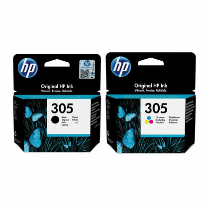 HP 305 Black and Tri-colour Original Ink Cartridge