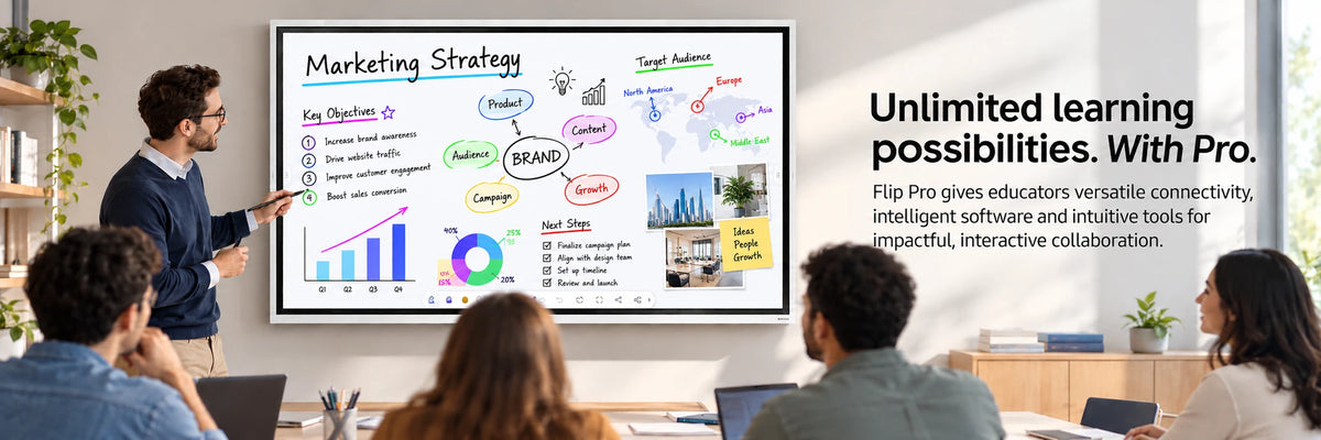 Samsung Flip Pro WM65B Interactive Display — view 3