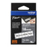 Brother TZe-SE4 Security Label Tape 18mm x 8m Black on White atomoffice