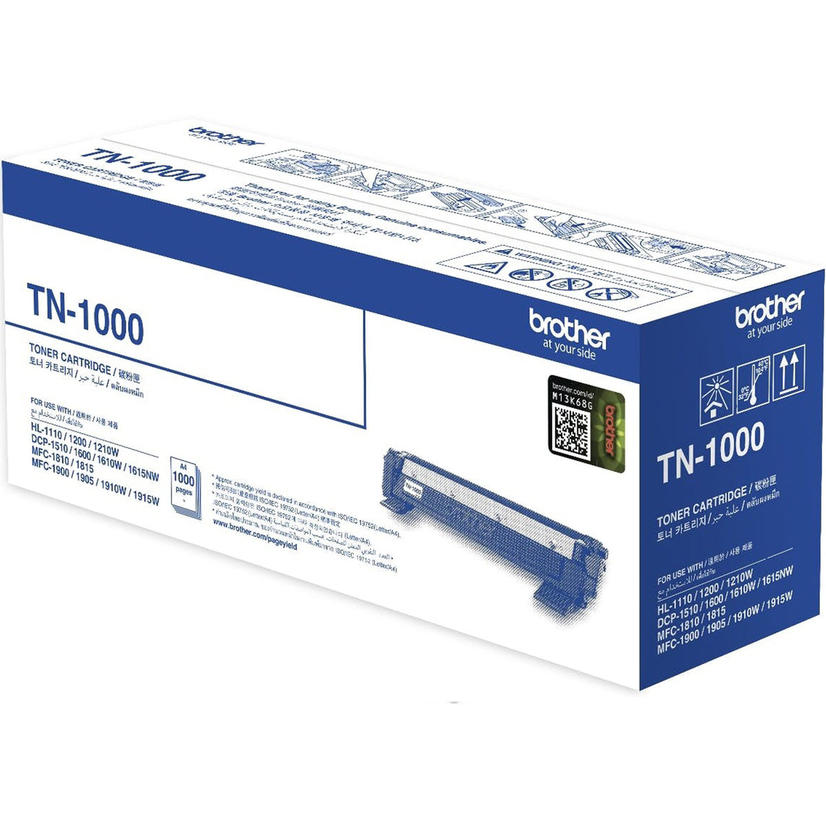 Brother TN1000 Original Black Toner Cartridge