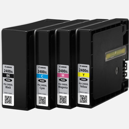 Canon 2400XL Original Ink Cartridge for Canon MAXIFY iB4040, MB5040, MB5340, iB4140, MB5140, MB5440 Printers atomoffice