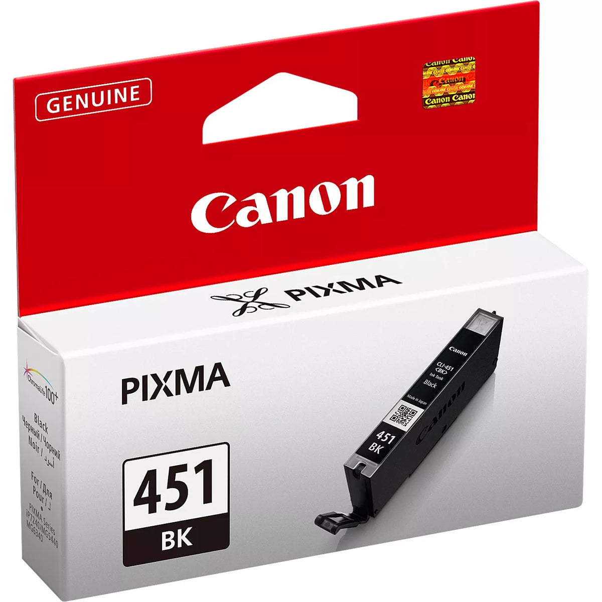 Canon CLI-451 Original Ink Cartridge for Canon PIXMA iP7240, iP8740, iX6840, MG5440, MG5540, MG5640, MG6340, MG6440, MG7140, MG7540, MX924, MG6450, MG6640 Printers atomoffice