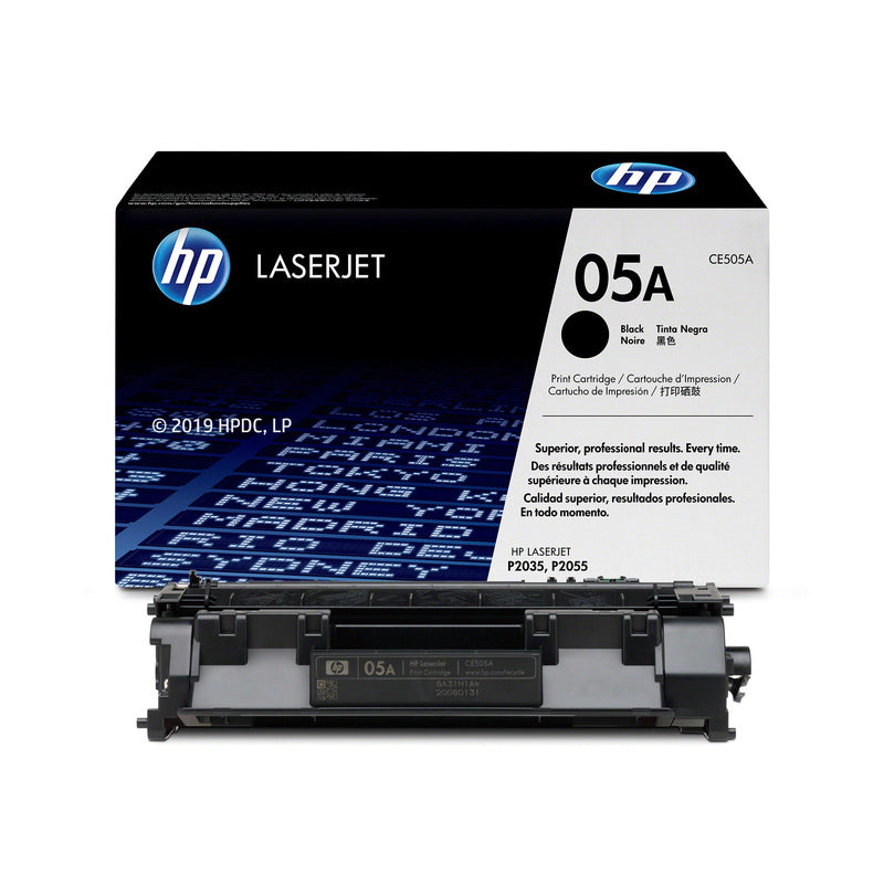 HP 05A Black Original LaserJet Toner Cartridge