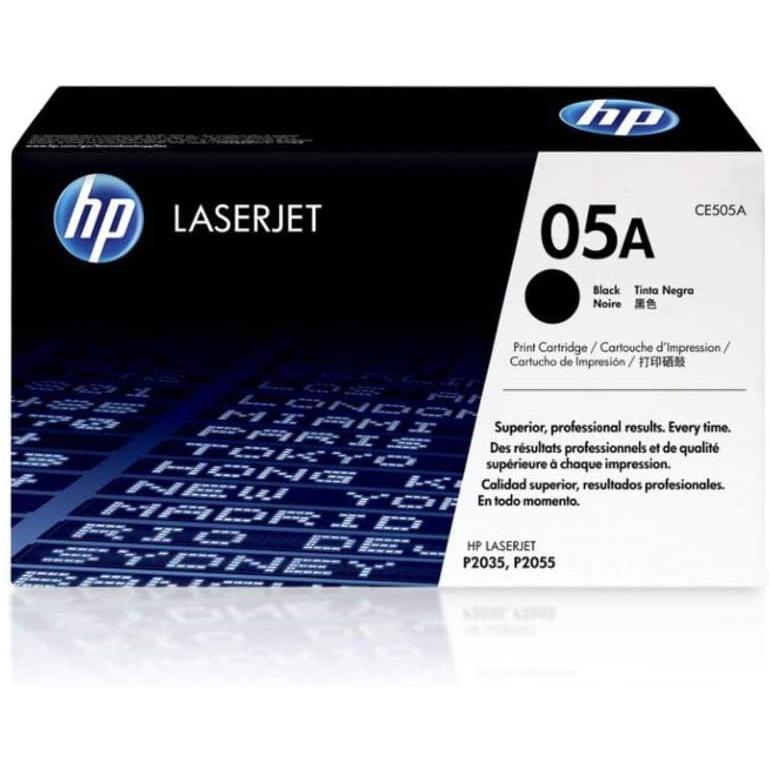 HP 05A Black Original LaserJet Toner Cartridge