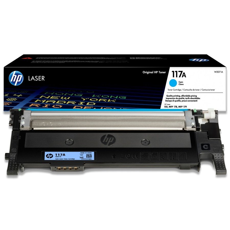 HP 117A Original Toner Cartridge for HP Color Laser 150a, 150nw, MFP 178nw, MFP 178nwg, MFP 179fnw, MFP 179fwg Printers atomoffice