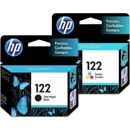 HP 122 2-pack Original Ink Cartridges