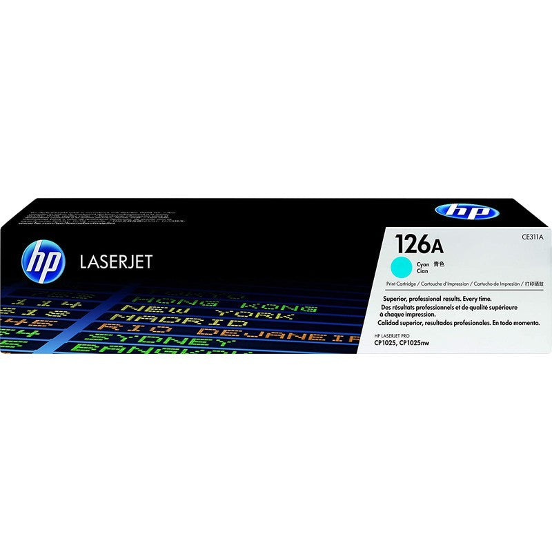 HP 126A Original Toner Cartridge for HP LaserJet Pro CP1025, CP1025nw Color Printers atomoffice