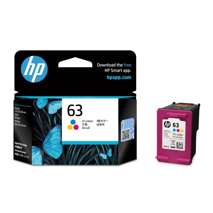 HP 63 Original Ink Cartridge atomoffice