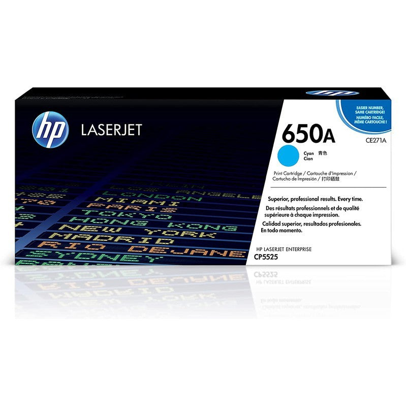 HP 650A Original LaserJet Toner Cartridge