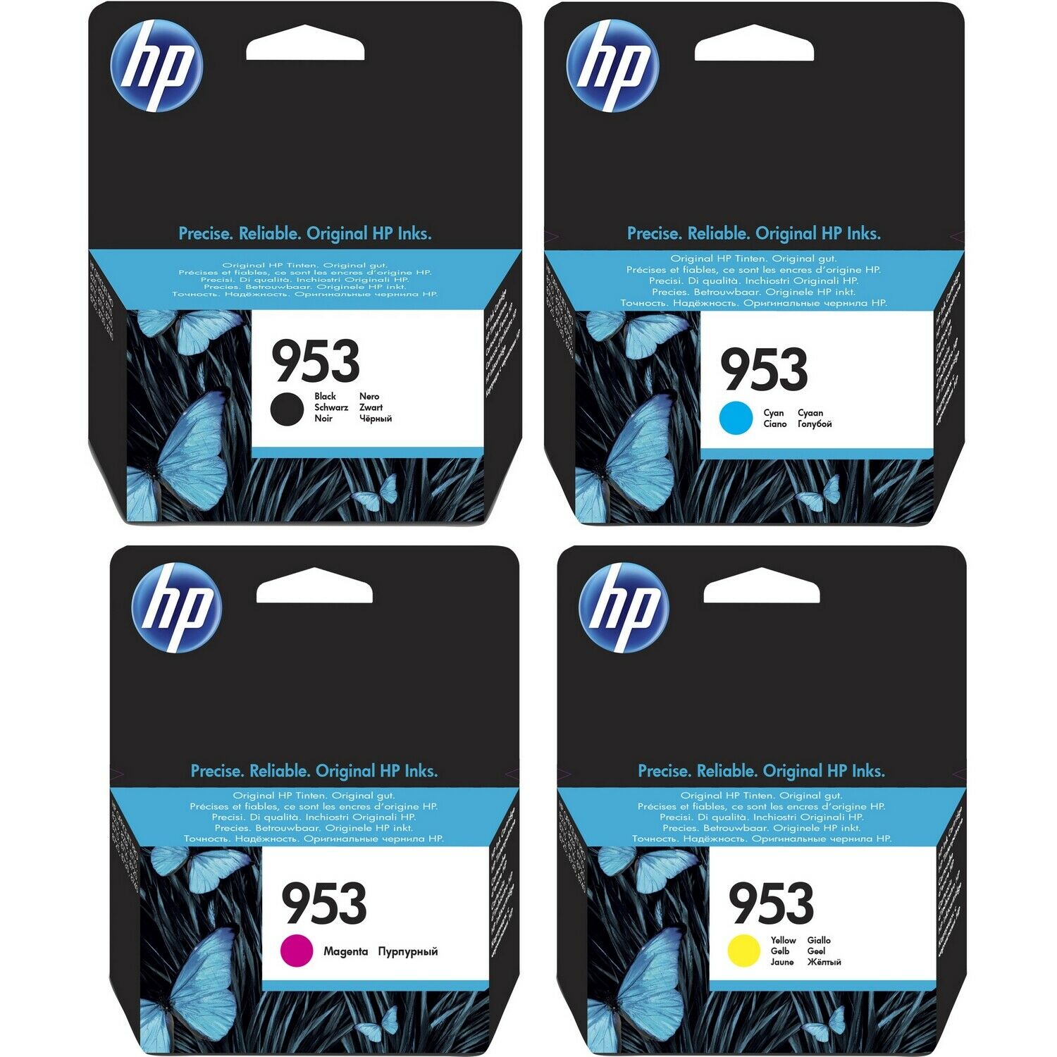 HP 953 Original Ink Cartridge for HP OfficeJet Pro 7720, 7730, 7740, 8210, 8730 All-in-One Printers atomoffice
