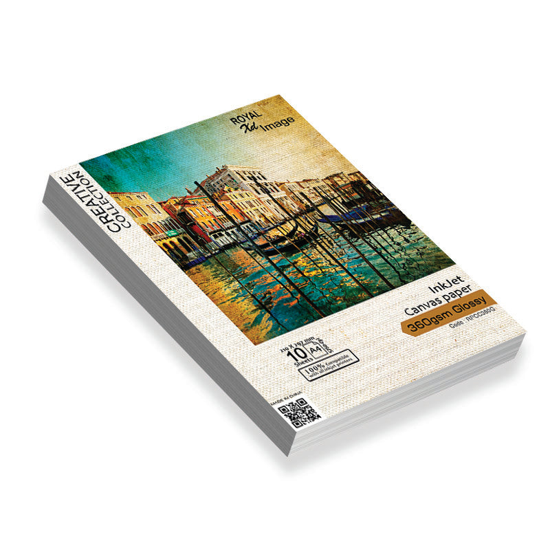 Royal Xd Image Creative Collection Canvas Paper A4 atomoffice