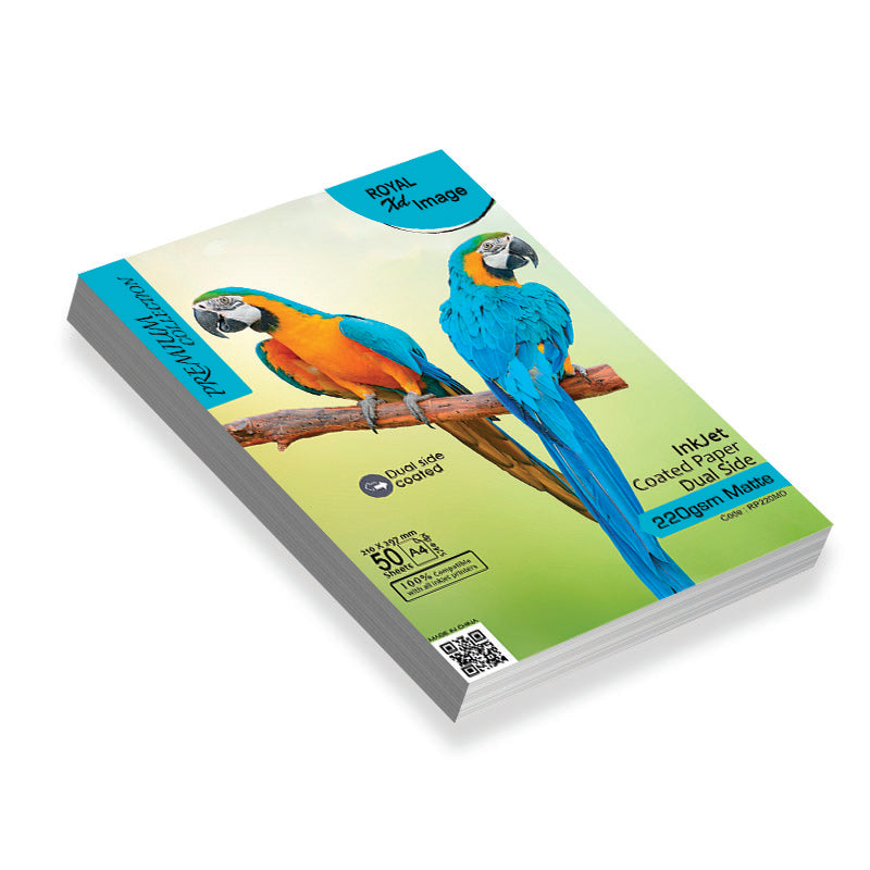 Royal Xd Image Premium Collection Photo Paper A4 - Matte Coated - Dual Side atomoffice