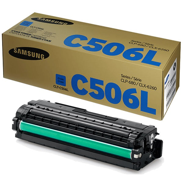Samsung CLT-C506L High Yield Toner Cartridge atomoffice
