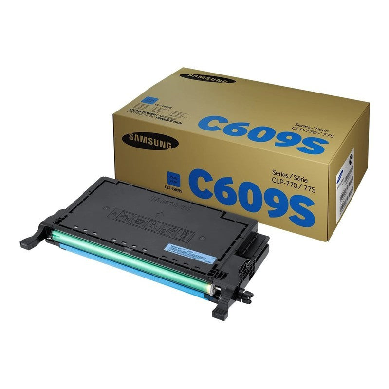 Samsung CLT-C609S Cyan Original Toner Cartridge atomoffice
