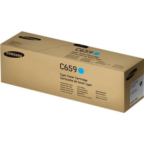 Samsung CLT C659S Cyan Original Toner Cartridge