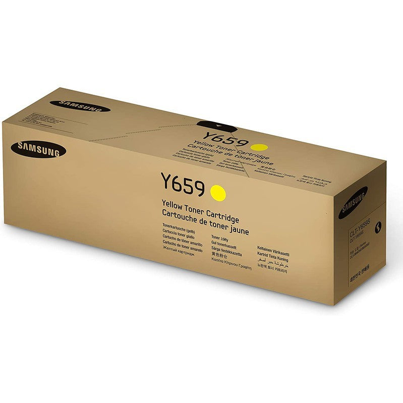 Samsung CLT Y659S Yellow Toner Cartridge